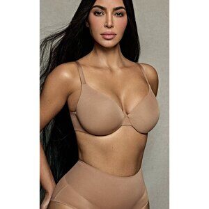 SKIMS SMOOTHING INTIMATES FULL COVERAGE BRA IN CLAY SIZE 42DDD NWT $56